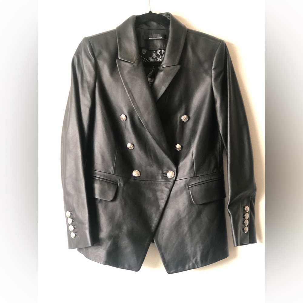 WHBM Double-Breasted Women's Jacket SZ 6 Reg. $595.00 NWT
